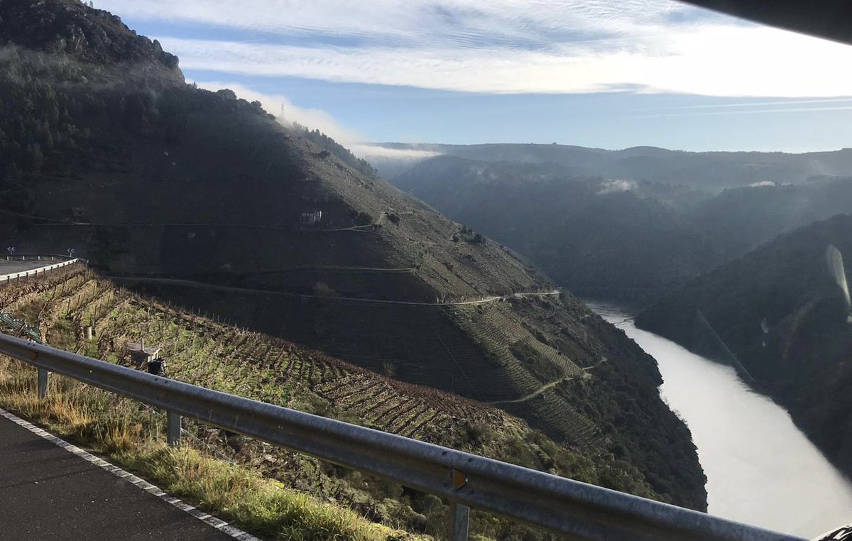EESS_Staroil's tweet photo. Hoy nos toca visitar una de las zonas más bonitas de Galicia. #ribeirasacra #cañóndosil #gasóleoadomicilio #staroil https://t.co/7vPHtpftG9