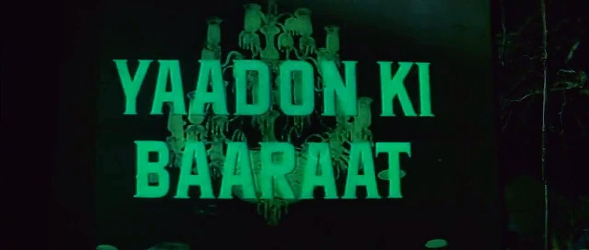 Swades had a cameo by  @aamir_khan as well. The film shown to the villagers is Aamir Khan's cinematic debut - Yaadon Ki Baarat. And we see Aamir Khan asking permission to take a leak and Shah Rukh Khan's shy smile at that.