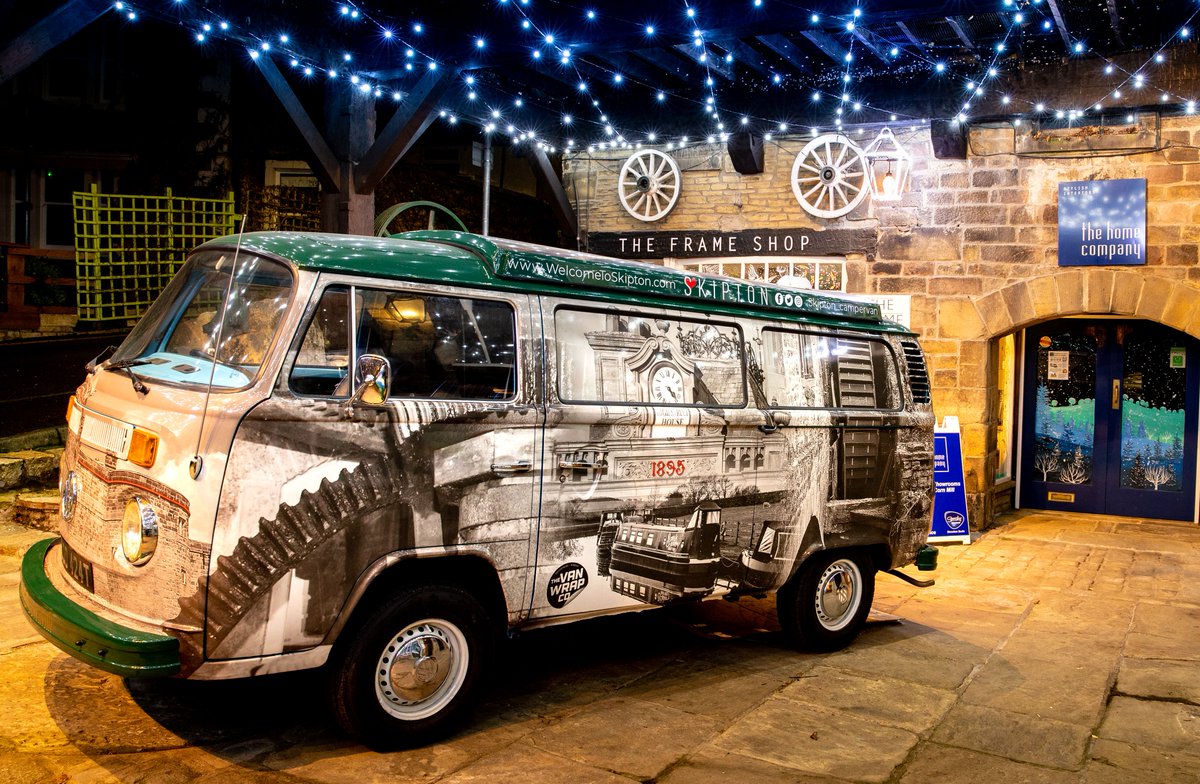 Who is coming to our late-night shopping event tonight? We’re open until 8pm and we have special guests RachAel’s Kitchen serving festive sandwiches and goodies from the Skipton Camper! Do pop by and say hello! 
#latenightshopping #christmasshopping #shoplocal #supportskipton