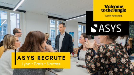 ASYS_Groupe's tweet photo. [JOB ALERT] Vous êtes curieux de nature, aimez jouer en équipe et la satisfaction client est votre priorité ? Asys ouvre plusieurs postes en #CDI à #Lyon #Nantes #Paris pour accompagner sa croissance, sur le marché très dynamique du #SIRH !
Postulez ici 👉 https://t.co/wvffP8tICM https://t.co/Nybvh2jHkc