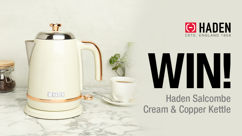 HughesDirect's tweet image. Be sure to enter our latest prize draw to #WIN a Haden 198778 Salcombe Kettle!
Simply follow us @HughesDirect &amp;amp; RT 🍀🎁
Ends 23/12/20, Ts&amp;amp;Cs apply - hughes.co.uk/competition-te…