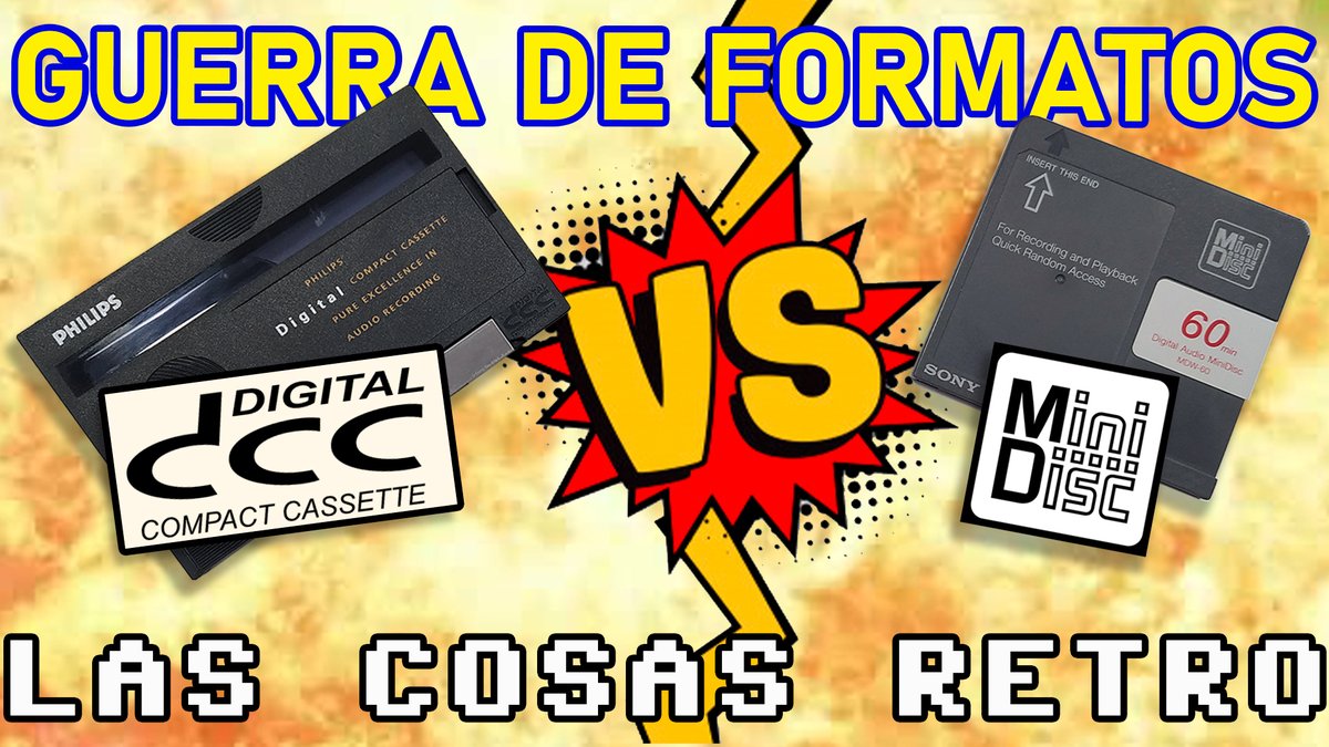 🔴NUEVO VÍDEO exclusivo para miembros.
Esta vez nos vamos a la guerra, pero a la guerra que mola, la ¡GUERRA DE FORMATOS!
Con la colaboración de <a href="/CulturaArcade/">CULTURA ARCADE</a> podremos discernir cuál fue mejor, el DCC de <a href="/PhilipsSpain/">Philips España</a> o el MiniDisc de <a href="/SonyEspana/">Sony España</a>?

▶ buymeacoffee.com/LasCosasRetro/…