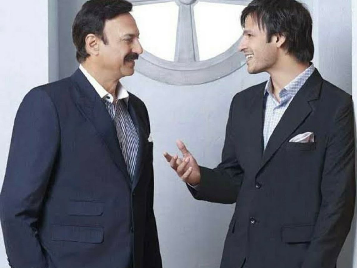 #VivekOberoi wishes father #SureshOberoi on his birthday with a throwback picture.