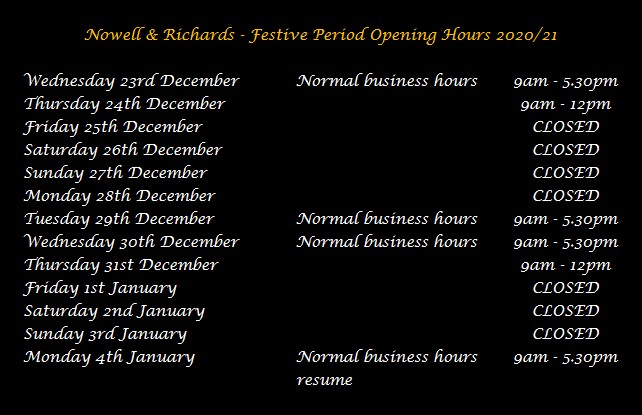 #MerryChristmas  to all of our loyal and valued clients. Here is a reminder of the N&amp;R office opening hours over the festive period. We hope that you #staysafe and enjoy the festivities 🎄