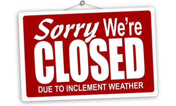 Due to the inclement weather Community Health Services will be closed today (12/17/20) Please stay Safe!