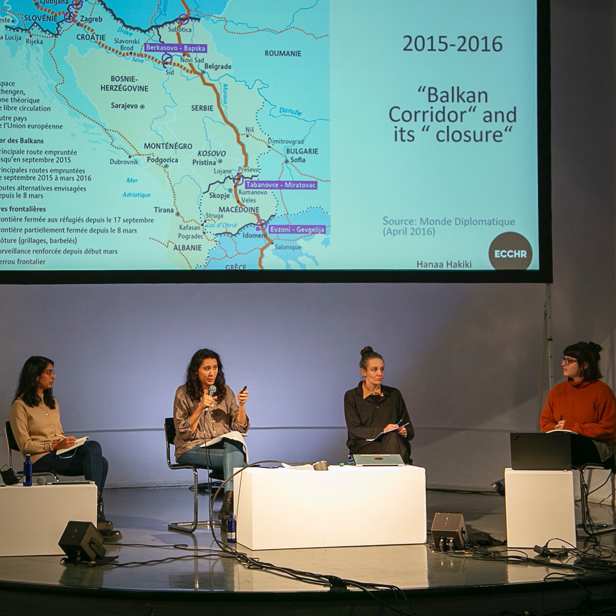 disruptberlin's tweet photo. Many thanks Jan Petersmann for these excellent photographs of last month's #BordersOfFear conference!

Here's a selection from the first day of #DNL21 - 27/11/20

📸 More at >> https://t.co/khaSqXypq4 https://t.co/gM1Pzg1Wok
