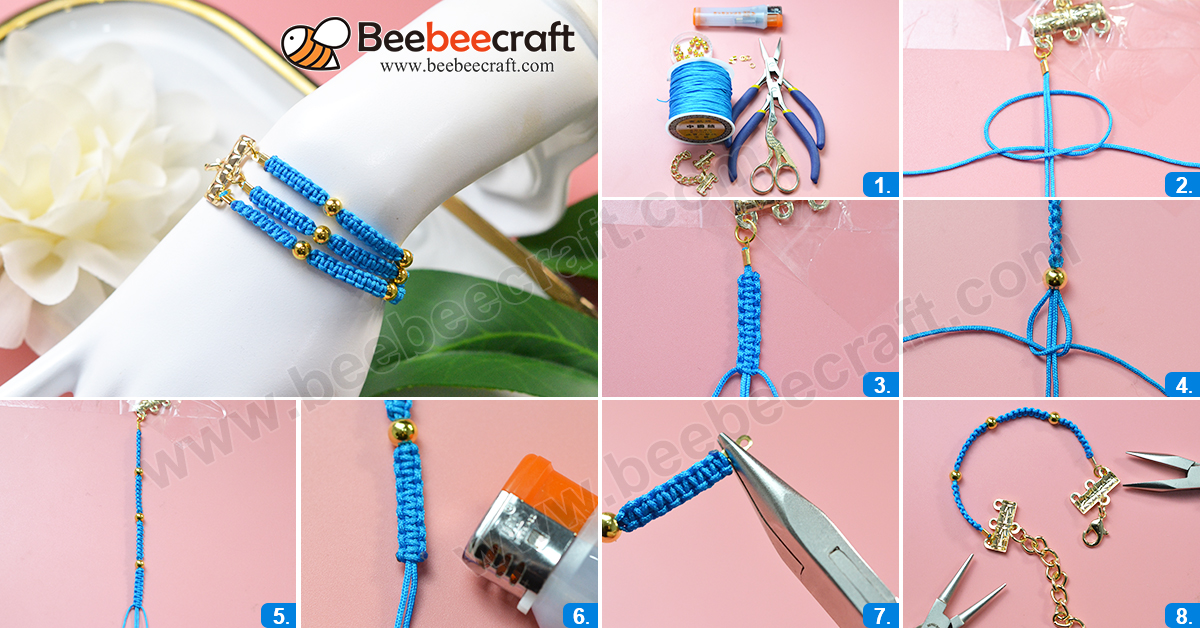 Beebeecraft1's tweet image. #Beebeecraft idea on making braided multi-layer #bracelet with #nylonthread. 
#DIY #Jewelrymaking #jewelry 

beebeecraft.com/c3-nylon-threa…