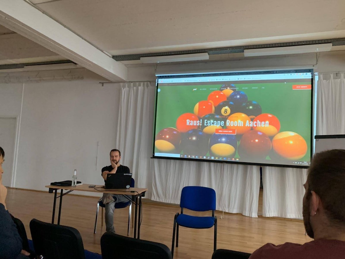 brentwpeterson's tweet photo. My last European in-person event #MageUC19 #learning
@MageUnConf https://t.co/wajwYGpes8