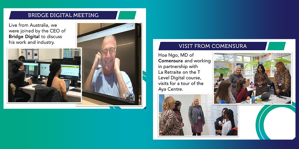 LaRetraite6's tweet photo. It's been a very busy term for our #TLevel Digital and Childcare students! Here's a look back at some of the great events and workshops they've taken part in. Many more opportunities to come next year! @TLevels_govuk #TLevelChildcare #TLevelDigital https://t.co/i2iuFv6dNa