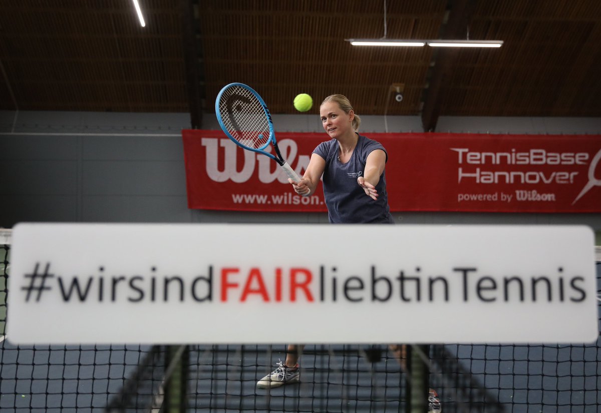 Bei allem Ehrgeiz muss die Fairness trotzdem immer an erster Stelle stehen! #wirsindFAIRliebtinTennis @TNB_Tennis