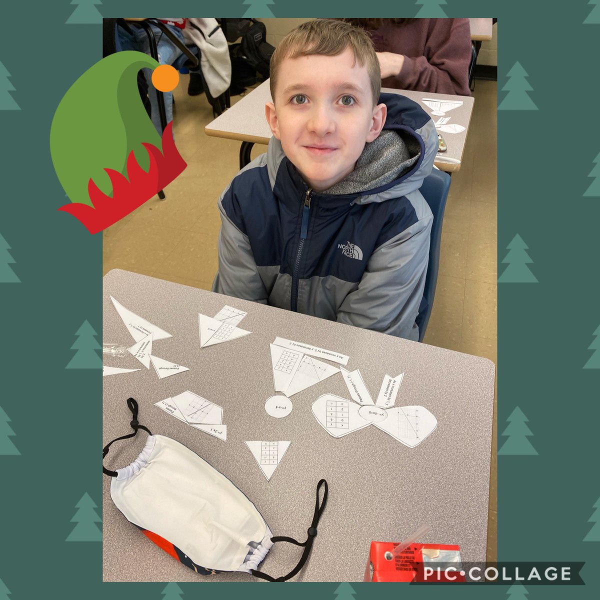 lorinash99's tweet image. Christmas math activities with grade 9 and 10 classes thanks to Ms Davis’ planning and Christmas spirit. #christmasmath #mathisfun #linearrelations #multiplyingpolynomials @NLESDNT @NLESDCA @skhmavericks 💙🎅🏻🎁🎄#bleedblue