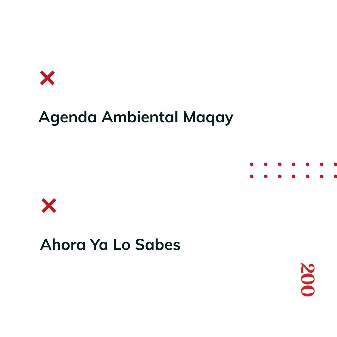 200_org's tweet photo. ¡Conoce a las 12 iniciativas que fueron elegidas para seguir este camino con nosotros!

Luego de una etapa de conocer más sobre cada idea, pudimos quedarnos con los 12 elegidos que nos acompañarán en estas 6 semanas.

1/2 https://t.co/5Fsk95SHW1