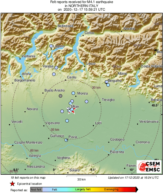 Signo8411's tweet photo. Pure il #terremoto in #Lombardia adesso. Basta 2020 !!! https://t.co/RvePDk4V0E