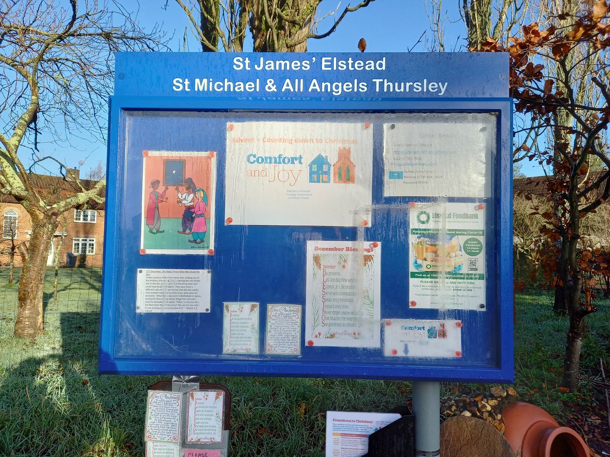 revdhannah's tweet photo. #CountingdowntoChristmas
#noticeboardministry
#advent
#comfortandjoy
@churchofengland 
@ekphillipsart 
@revdhannah
@3parishes
 "Where is the one who has been born to be King of the Jews. We saw his star and we have come to worship him ” https://t.co/pzw21f9x1G