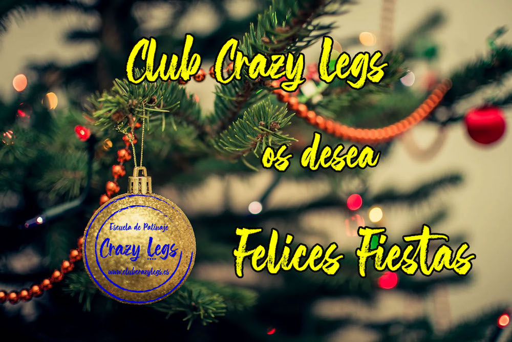 ClubCrazyLegs's tweet photo. Os queremos desear unas muy felices fiestas, y recordaros que todas nuestras #clases de #patinaje no paran durante las #Navidades
Más info: https://t.co/4QOWstYO9I https://t.co/QgUuRPS9ve