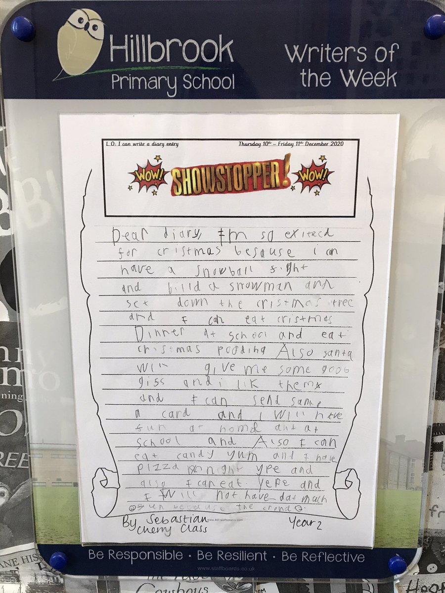 Hillbrook English tweet media