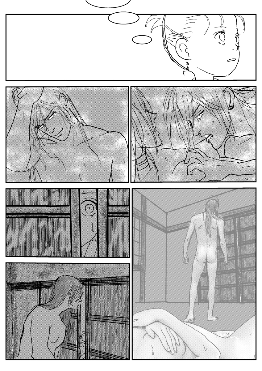 [R-18] 鬼が夜来る #百鬼丸 #どろろ #二次創作 #成長百どろ #二次オリ #漫画 #百どろ https://t.co/iMIKjII4Tj 