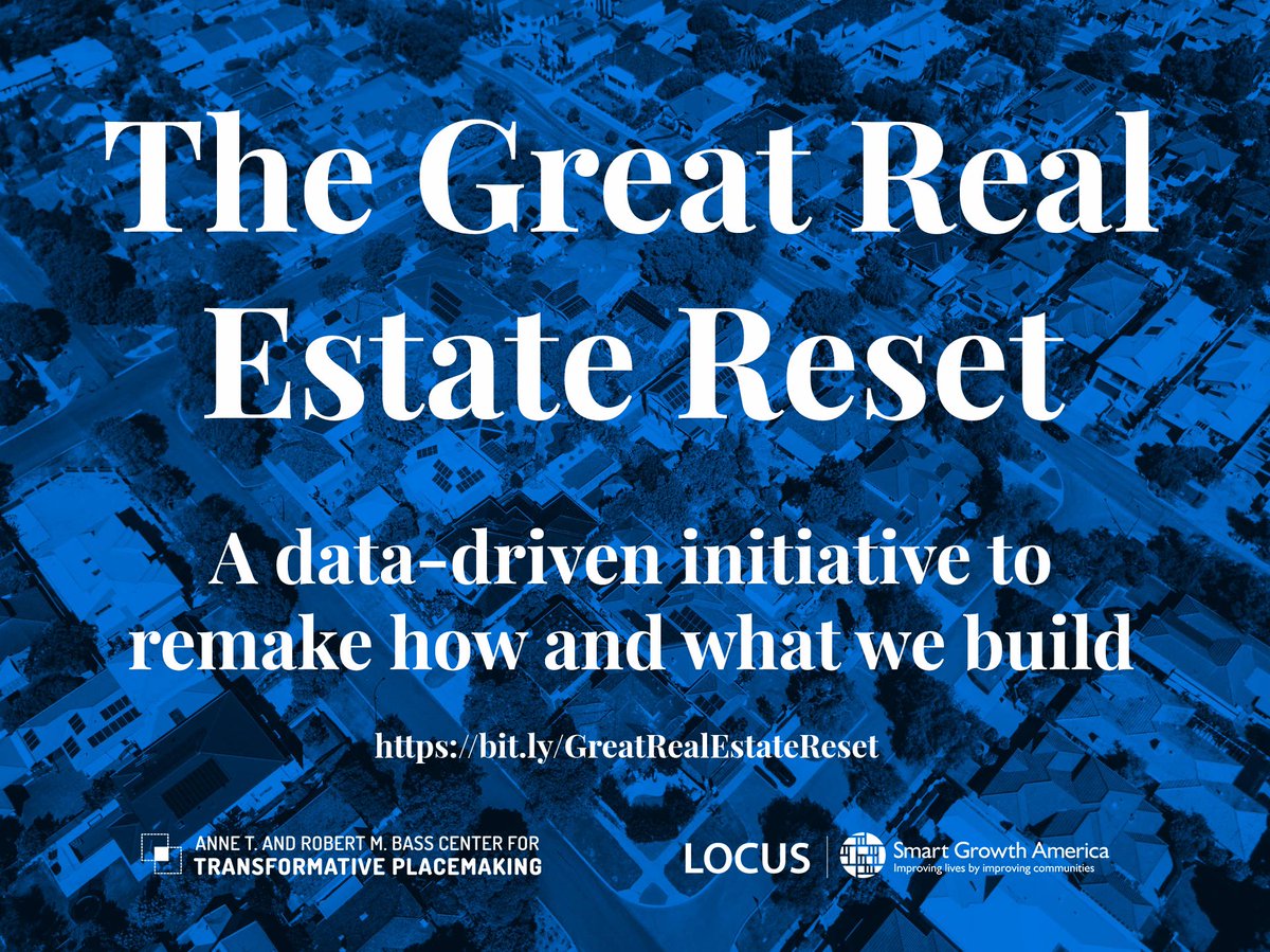 It’s time for the real estate industry to look beyond just short-term gains and nurture better outcomes for more people and places bit.ly/GreatRealEstat… #RealEstateReset