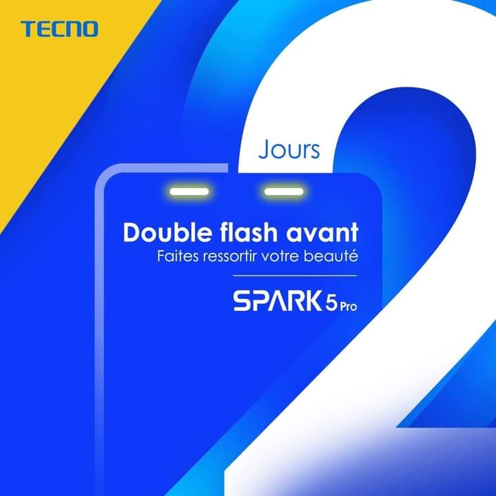 TecnoMobile_GN's tweet image. #CinqCameras Plus d'Angles! Mettez-vous sous les projecteurs pour briller avec #DualFrontFlash du tout nouveau #Spark5pro. Préparez-vous à posséder votre étincelle en 2 jours!
#Kibaro