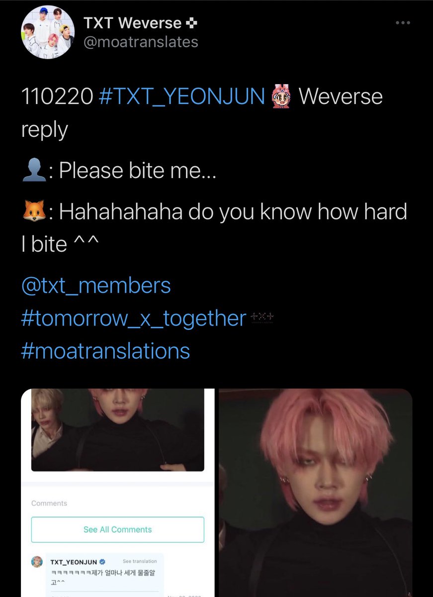 dosluvr's tweet photo. what is wrong with yeonjun ??? https://t.co/AlVDcpZfAD