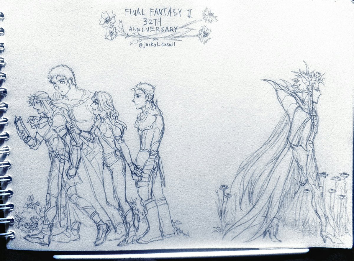 jackal_casull's tweet photo. 🌹32周年おめでとうございます🌹
#FF2
#FF2_32周年
#FF2_32th_anniversary https://t.co/9OoaygvLGe
