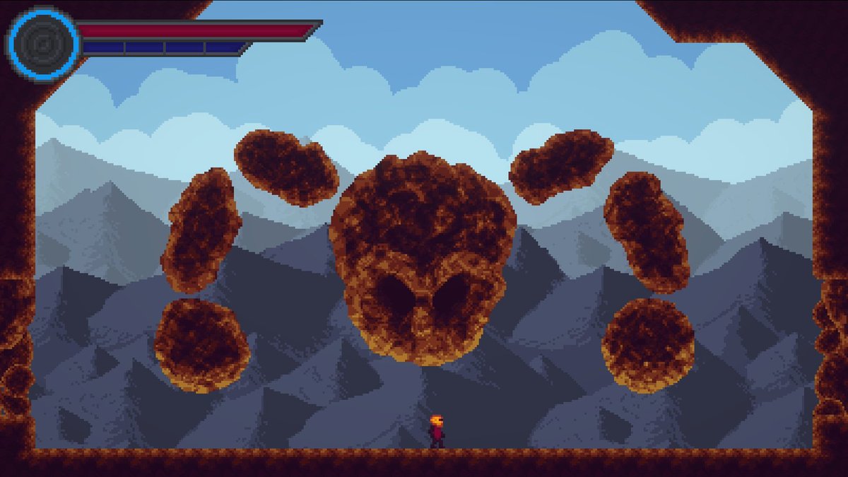 bad_graphix's tweet photo. Just started to work on the first Bossfight - The Stone Evolid:

Can control Rocks, Dirt and is very strong. Got any ideas for attacks he might have? ⚔

#indiedev #madewithunity #gamedev #indiegame #pixelart #unity3d #indiegames https://t.co/OKxwrphFmt