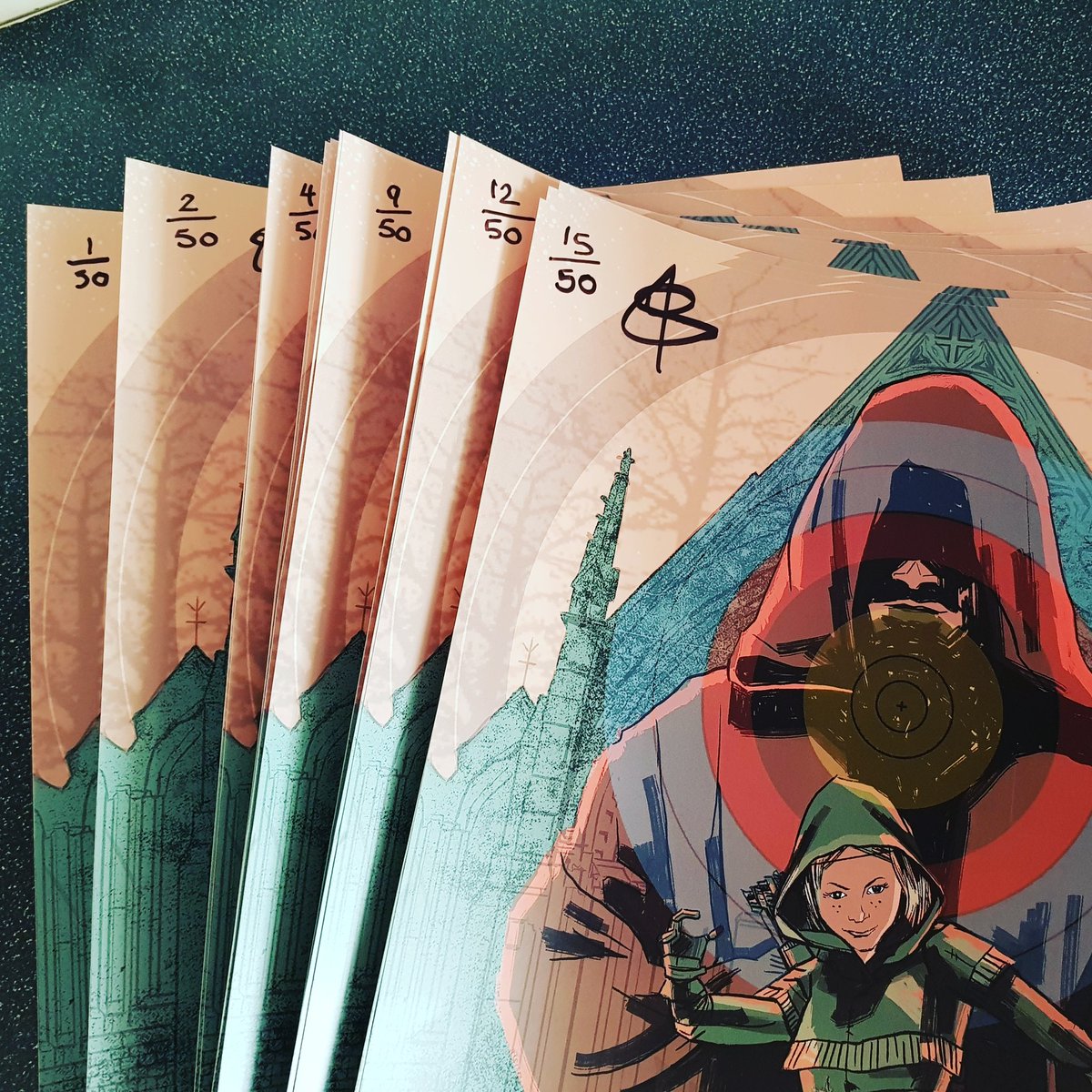 HutesonRoy's tweet photo. Robyn posters are all signed, sealed &amp; soon to be delivered. @bluefoxcomics comics 
.
.
.
.
#rhsillustrator #bluefoxcomics https://t.co/mKZzxpMkK1