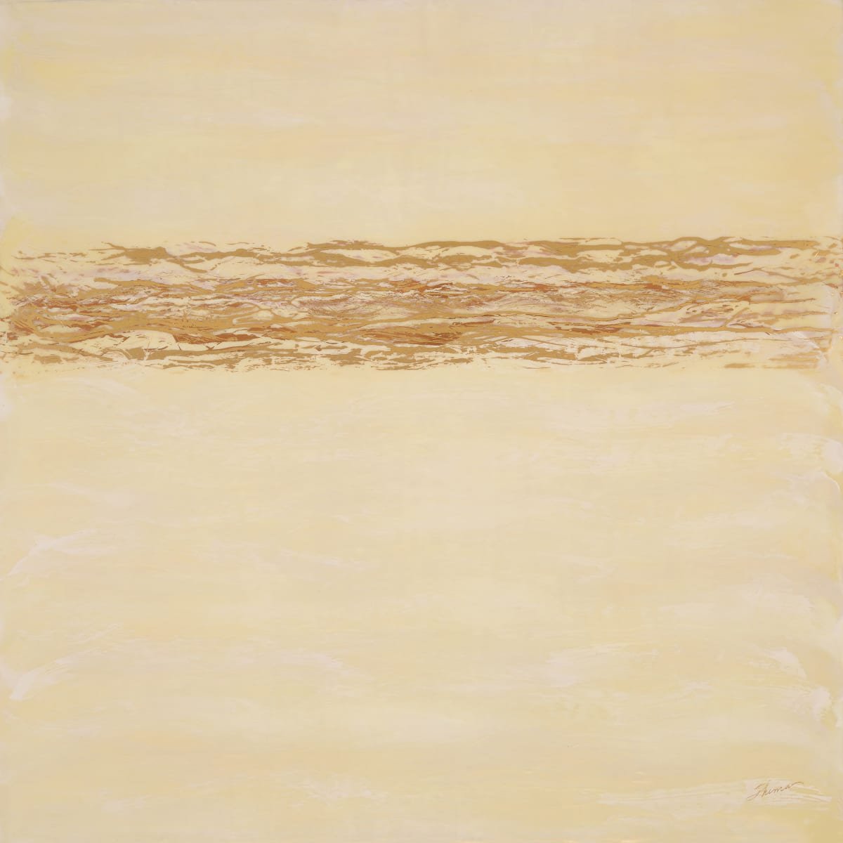 San Diego Artist Shima Shanti is a beeswax and fire painter in the ancient art form called encaustic.