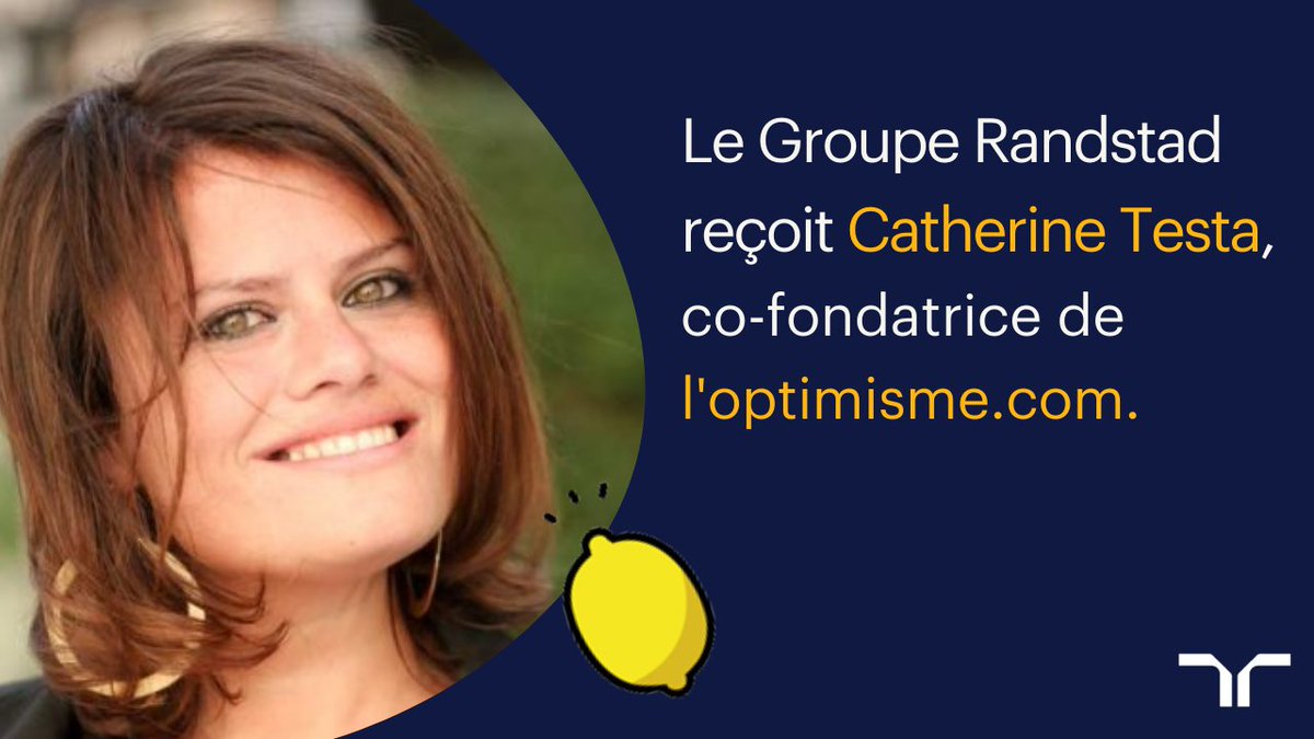 📅🍋Et si on encourageait l'#optimisme dans le monde du travail ? Le 14/01/2021, le Pôle Innovation du <a href="/GroupRandstadFR/">Groupe Randstad FR</a> recevra <a href="/cath_testa/">Catherine Testa</a> pour un webinaire plein d’ondes positives ! #webinaire #humanforward #newways 
➡️linkedin.com/events/l-optim…