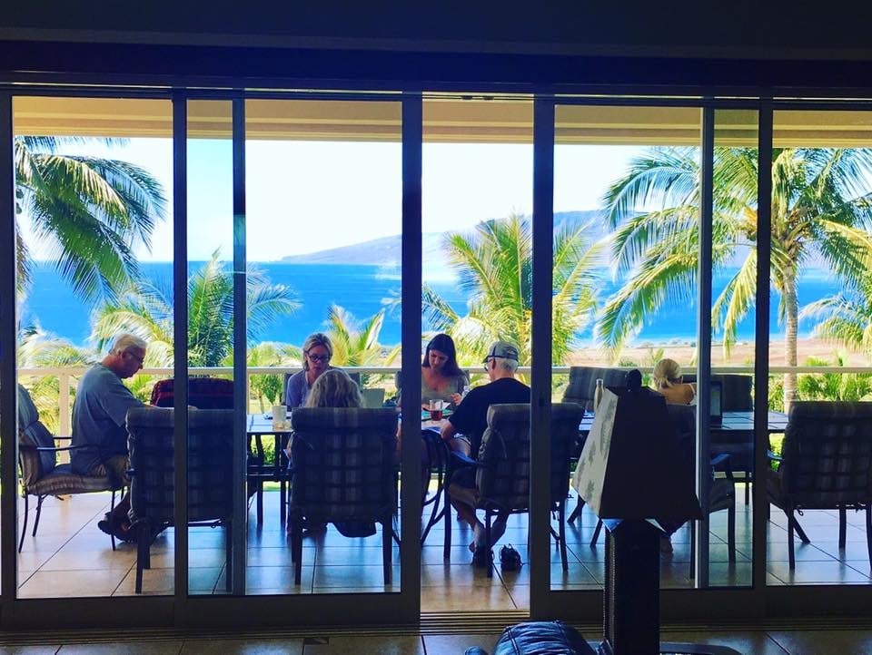 JackCanfield's tweet photo. #TBT 🌟 This was at our Mastermind Retreat a couple of years ago in Maui!

It's always so exciting to collaborate with a group of wonderful people. Especially with a view like this one! https://t.co/q3ymIPeWcA