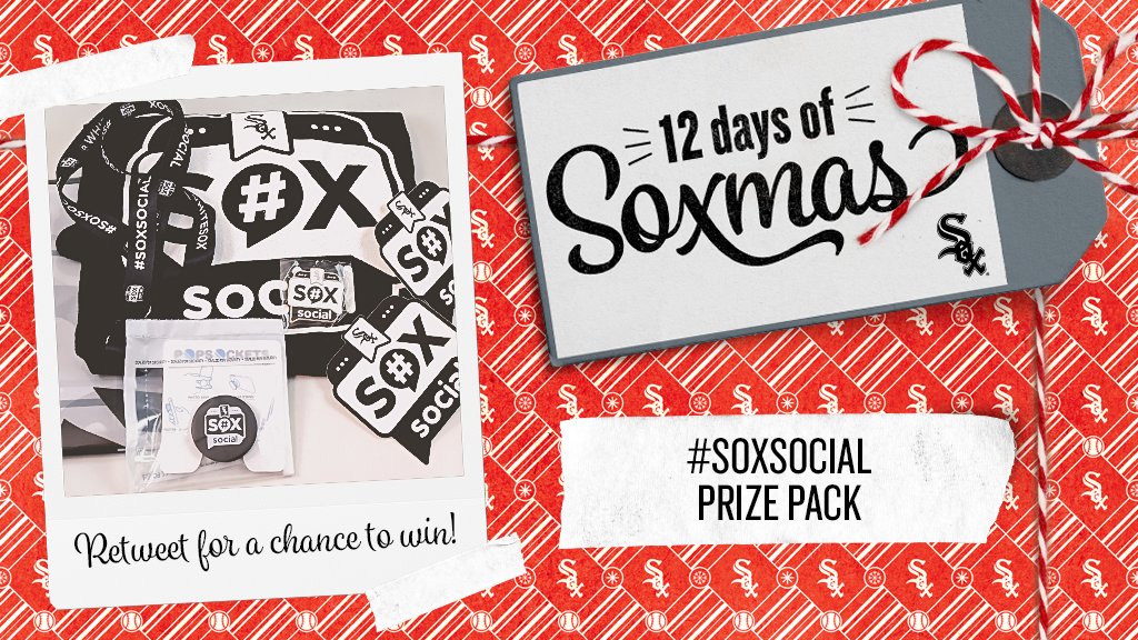 whitesox's tweet image. On the 4th day of Soxmas...

RETWEET for a chance to win a #SoxSocial Prize Pack. No purch. nec. Enter by 11:59 p.m. CT on 12/25/20. atmlb.com/3gWRtLf