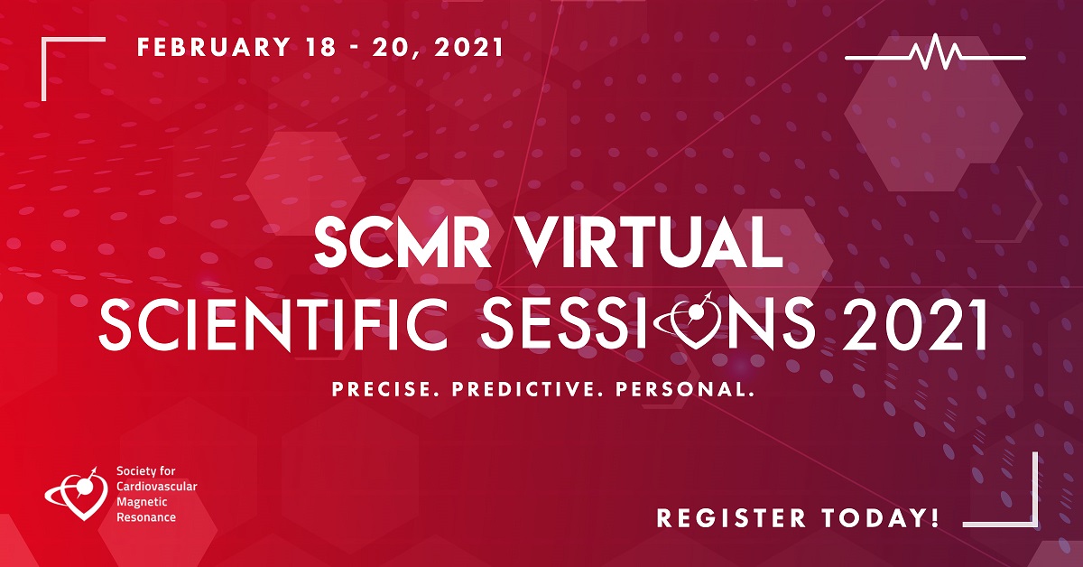Registration is now open for #SCMR2021! Join us and your colleagues from around the world for what is sure to be an engaging virtual meeting! #WhyCMR zcu.io/Mx4K