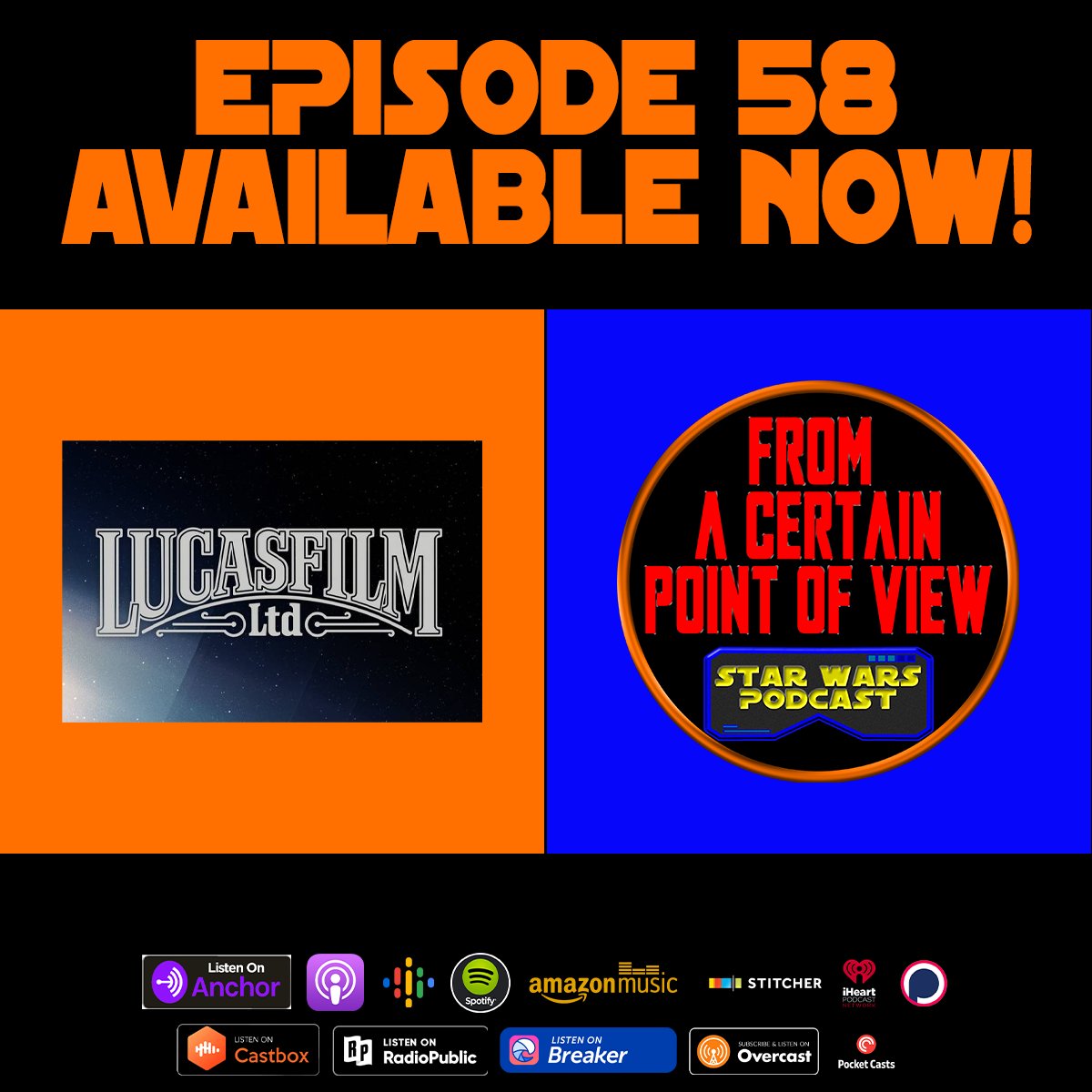 certainpovpod's tweet photo. A TON of #StarWars news, a #Red5Mission with @Rogue1Radio, AND a review of #TheMandalorian? Yep, episode 58 is a marathon!

Apple: https://t.co/bkhYic0gWb
Amazon: https://t.co/KCdHU7b2TB
Spotify: https://t.co/SUclochuGt

#podcast #Red5Family #WeAreRed5 #podernfamily https://t.co/Bm0uSv12IT