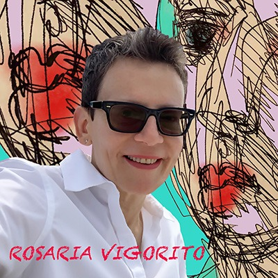 ROSARIA VIGORITOI am an Italian-American, a lesbian, a retired NY lawyer and law librarian professor, and an ovarian cancer survivor, but my calling is that of an artist. I rediscovered my childhood passion for art as an adult, which I call my second coming out.