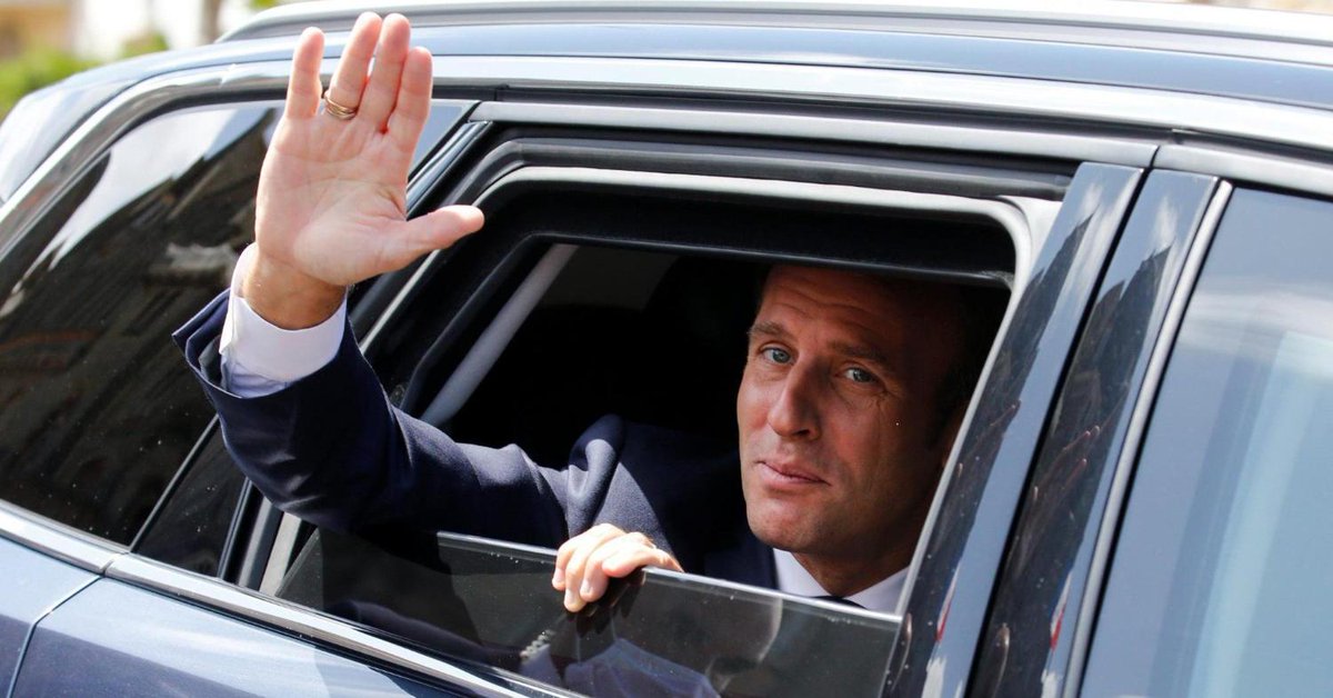 Emmanuel Macron, the president of France, tests positive for COVID 19