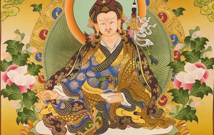Padmasambhava is known as, amongst other names, as Guru Rinpoche in Tibet which means ‘Precious Guru’. He is one of the most important religious figures of Tibetan Buddhism and has a niche for himself in Tibet, Nepal and the Himalayan regions of India.