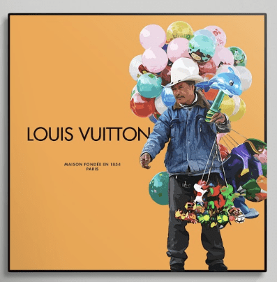 This prolific artist now draws on her years of talent, color theory and imagination to produce highly collectable pieces of art. Her new work is fueled by a whimsical instinct that evidences itself in uniquely imagined pieces that might best be described