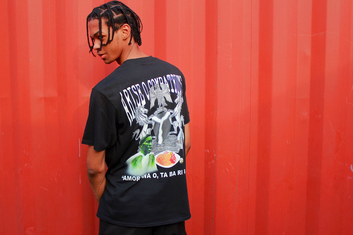 DAdemulegun's tweet photo. CLONES “AMORAWA” TEES SS20 🇳🇬🧬 https://t.co/QgE1lpLY2e