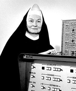 Sister Mary Kenneth Keller was born  #OTD in 1913. She designed Beginner’s All Purpose Symbolic Instruction Code — BASIC — with John G. Kemeny and Thomas E. Kurtz, and was the first woman in the US to earn a PhD in Computer Science.10 PRINT “HAPPY BIRTHDAY”20 GOTO 10