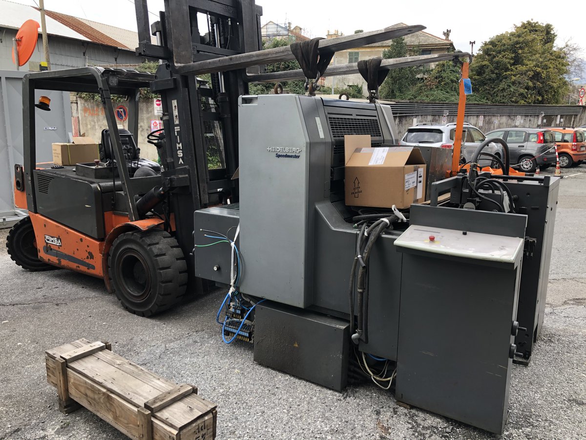 PTSTRADING's tweet photo. Heidelberg SM 74-1 -> Destination: UAE 🇦🇪 😍😍😍 https://t.co/NwWC35mvyf