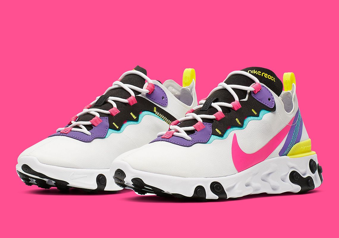 nike react element 55 psychic purple