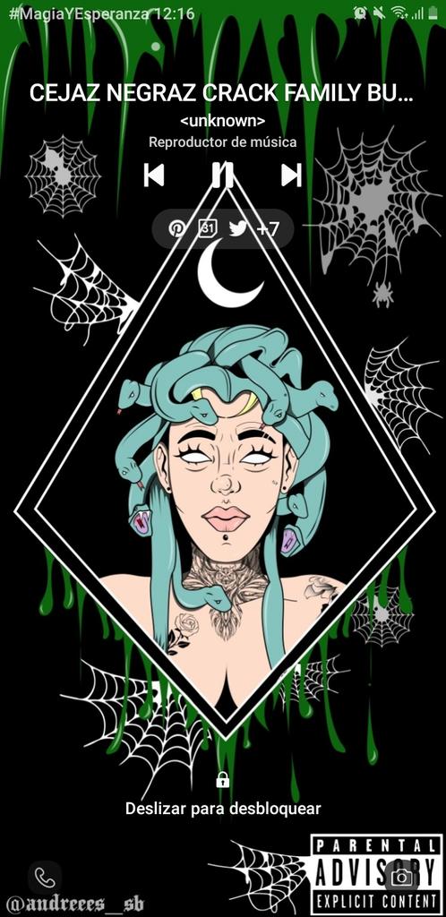 ToxicToxico's tweet photo. Salvapantallas. "Medusa" 🌹 https://t.co/skns2qB2Dm