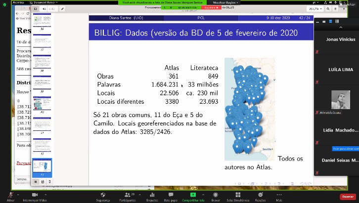 BilligProject's tweet photo. 25 researchers from Portugal, Spain, France and Brazil participated on the 2nd BILLIG workshop, focusing on computational linguistics techniques applied to Atlas of Literary Landscapes and Literateca’s projects. 
@EEAGrantsPT @EEANorwayGrants @UniOslo_ILOS @nova_fcsh @ihc_fcsh https://t.co/JGFBMzRtvA