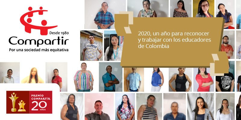 Premio Compartir (@premiocompartir) on Twitter photo #Noticia | La <a href="/FCompartirCol/">Fundación Compartir</a> y el Premio Compartir trabajaron estos 12 meses para exaltar la labor de los educadores que trabajaron, día a día, para resignificar la educación y desarrollar nuevos métodos de aprendizaje en época de crisis.
Para saber más 👉bit.ly/2WmT8QL #Noticia | La <a href="/FCompartirCol/">Fundación Compartir</a> y el Premio Compartir trabajaron estos 12 meses para exaltar la labor de los educadores que trabajaron, día a día, para resignificar la educación y desarrollar nuevos métodos de aprendizaje en época de crisis.
Para saber más 👉bit.ly/2WmT8QL