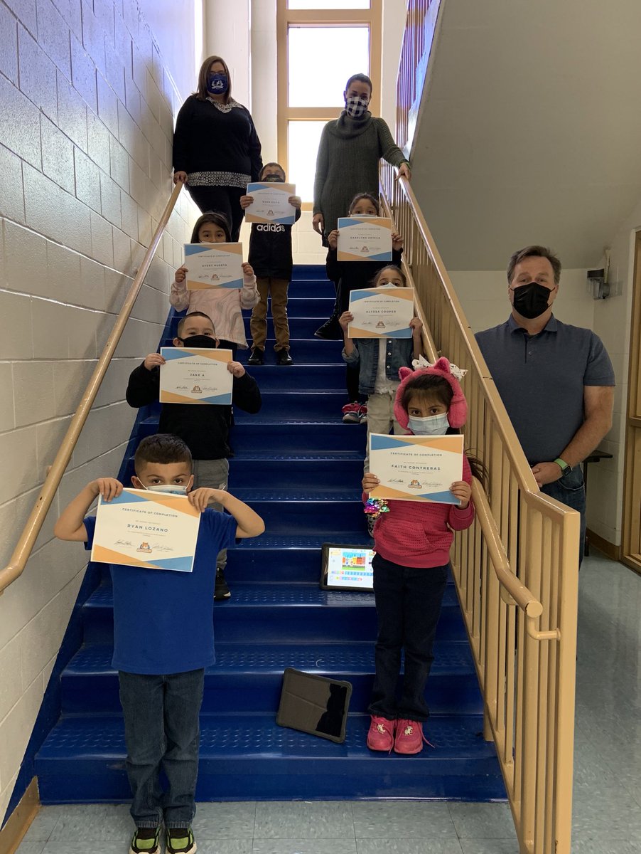Butler_PreK's tweet photo. Congratulations to these @Winston_ES 1st graders for completing our #EISD #CSEdWeek last week. We had so many amazing projects submitted. @TekielaG_itt @SouthwickAndrew @csanchez8254 https://t.co/MPbVGLD3ba