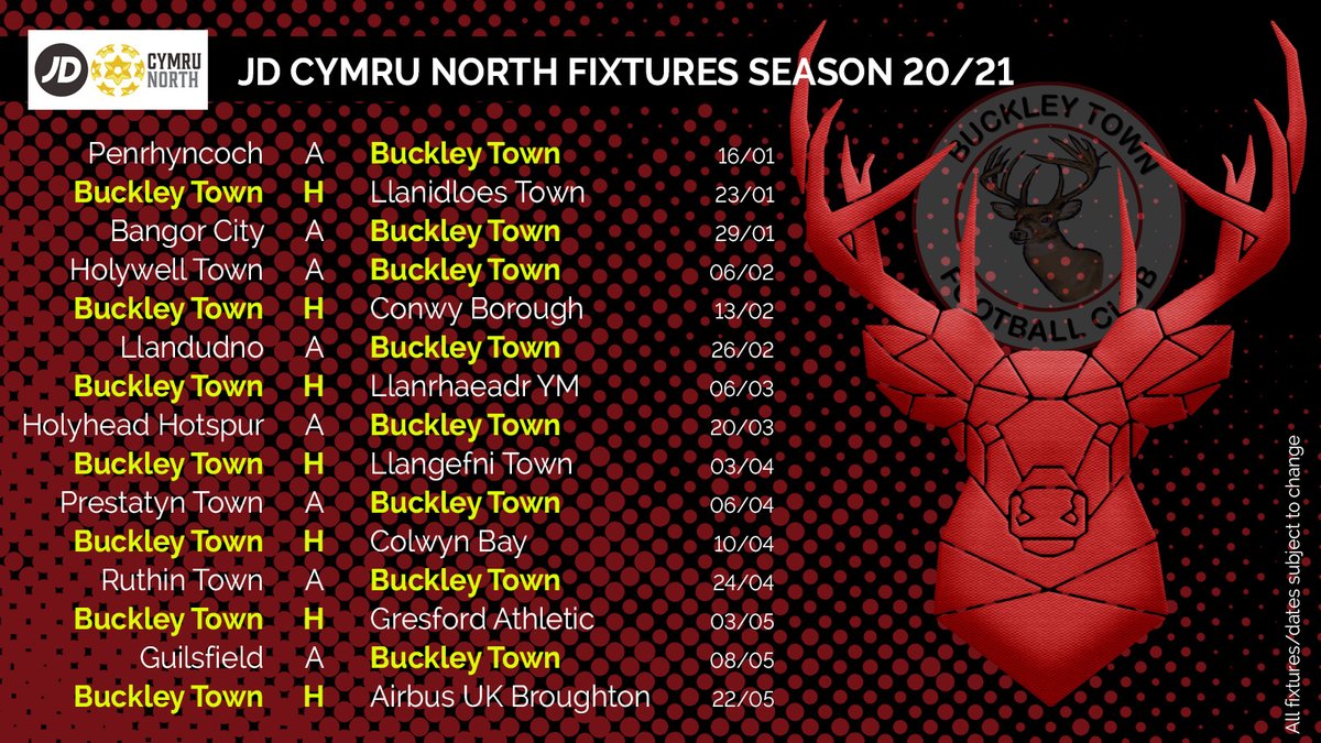 Buckley Town FC & Buckley Town Ladies tweet media