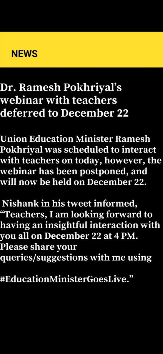 SafelySchool's tweet photo. @DrRPNishank 

Do tune In. https://t.co/qNsUD4ivtK