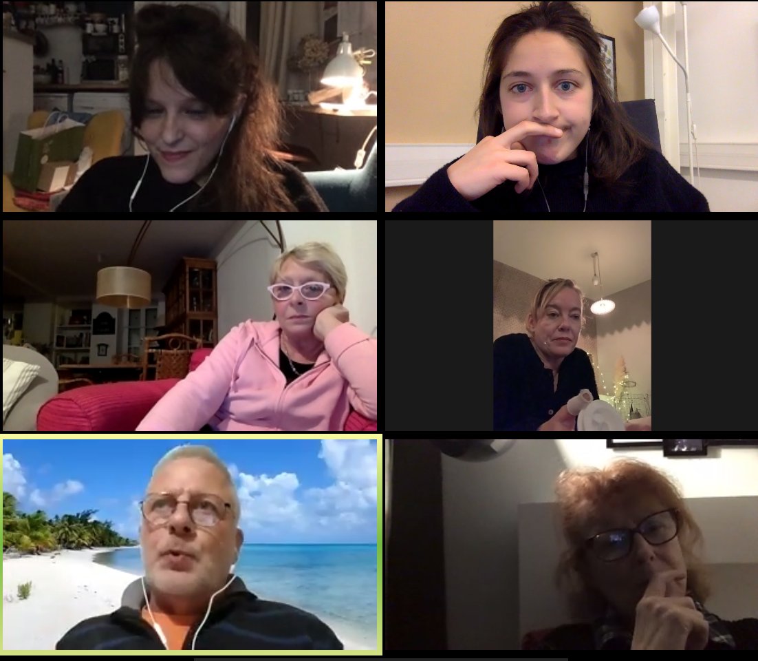 👁️ Hier soir, 4 #seniors enthousiastes et engagé·es nous ont rejoint lors d’un atelier en ligne. L'objectif ➡️ Parler transmission de souvenirs et aider #Eko, un projet de la nouvelle promotion Décoll’âges, notre programme en faveur du #bienvieillir avec @Cnav_actu 💪