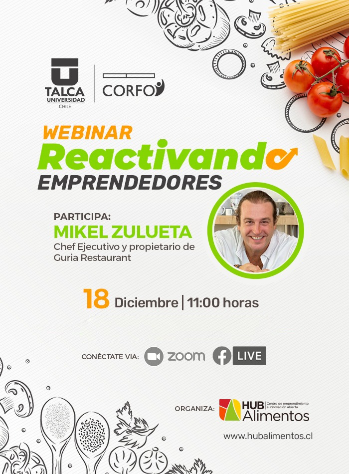 Mañana, a las 11:00 horas, se realizará el webinar "Reactivando Emprendedores" 💪 Para participar, sólo debes inscribirte en ➡️ ow.ly/jplR50CNvfJ