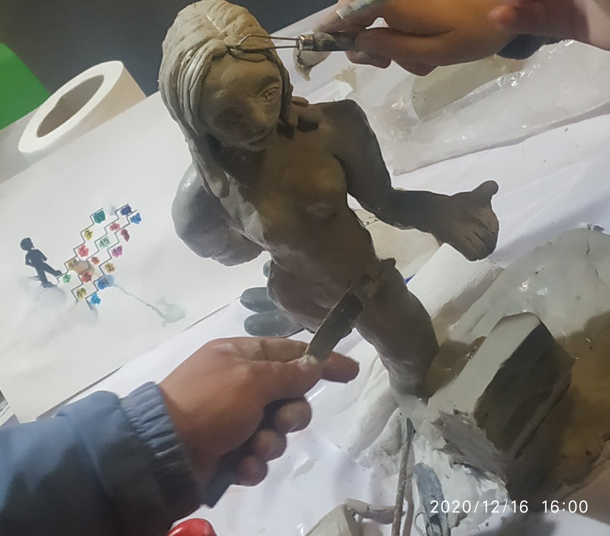 EscolaElsPins's tweet image. Comencem a donar forma a les maquetes de les escultures que farem amb @ManoloRRivera relacionades amb #ODS
Projecte #POEFA. Tot 6è cap a l'èxit educatiu! @FondosEuropeos @educaciocat @cdfcultura  #Art #Escultura
